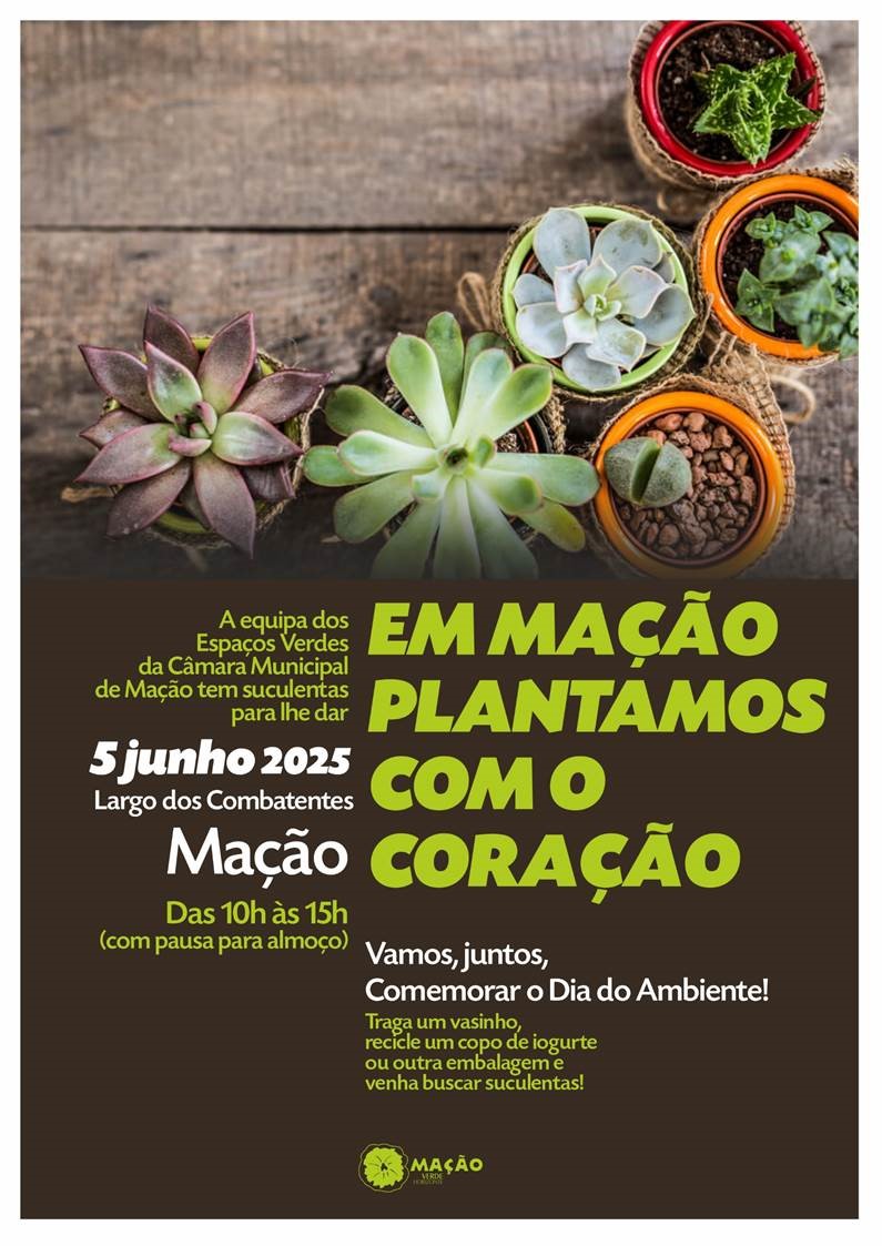 DIA DO AMBIENTE - PLANTAMOS COM O CORAÇÃO