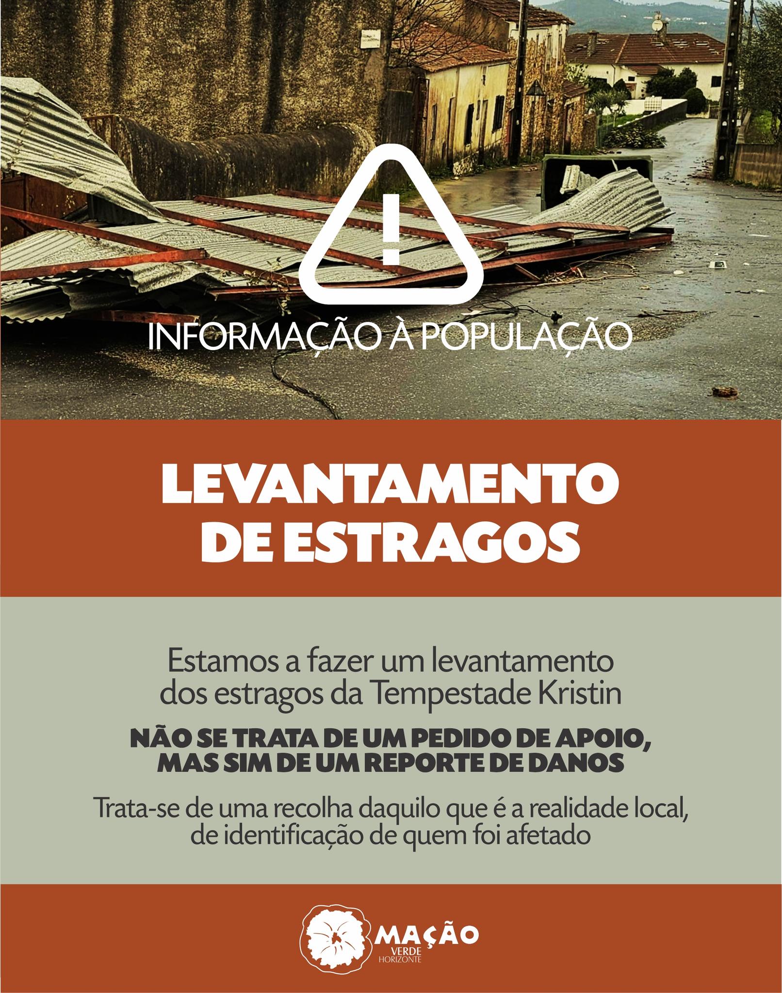 Levantamento de estragos