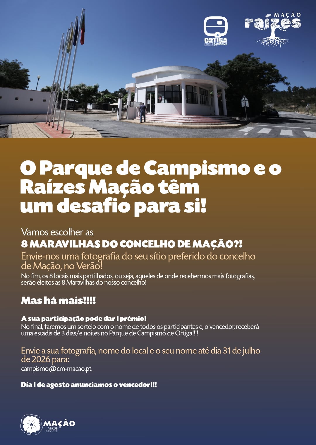 Parque de Camposmo desafio 8 maravilhas