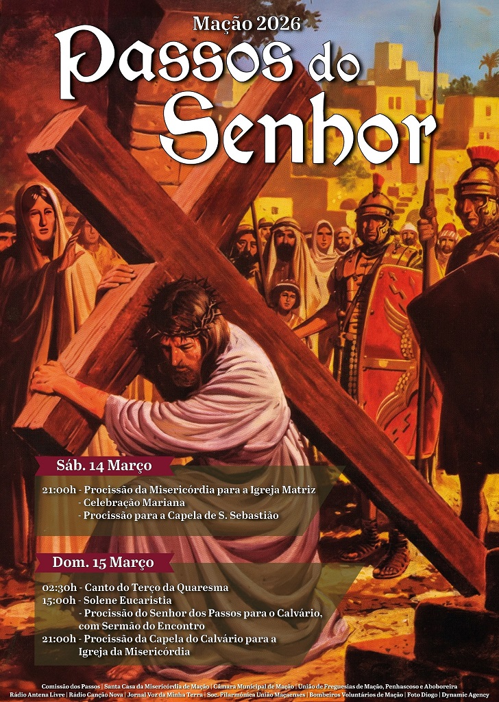 PASSOS DO SENHOR EM MAÇÃO