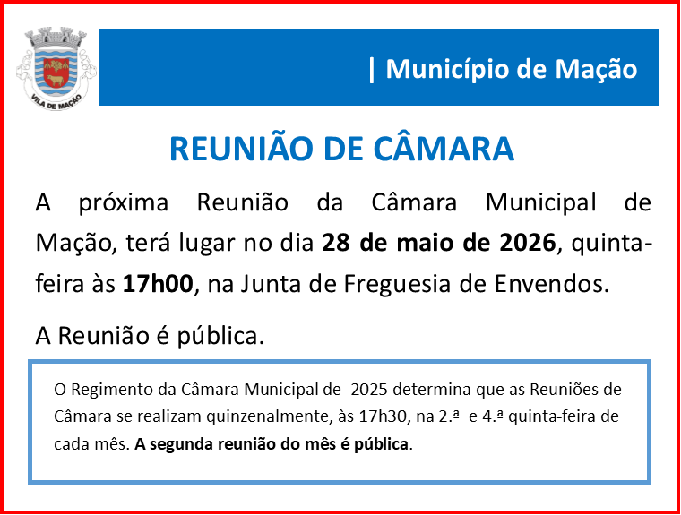 REUNIÃO DE CÂMARA PÚBLICA – 28 DE MAIO DE 2026