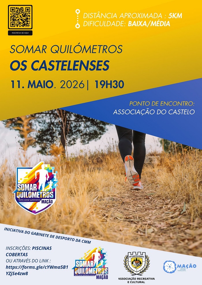 VAMOS SOMAR KM'S NO CASTELO?