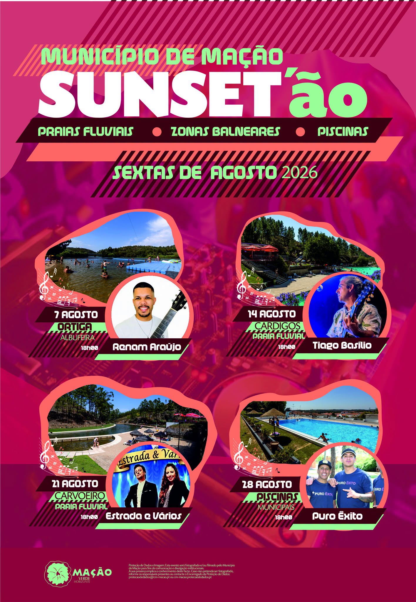 AGOSTO TRAZ O SUNSET'ÃO PARA ANIMAR MAÇÃO
