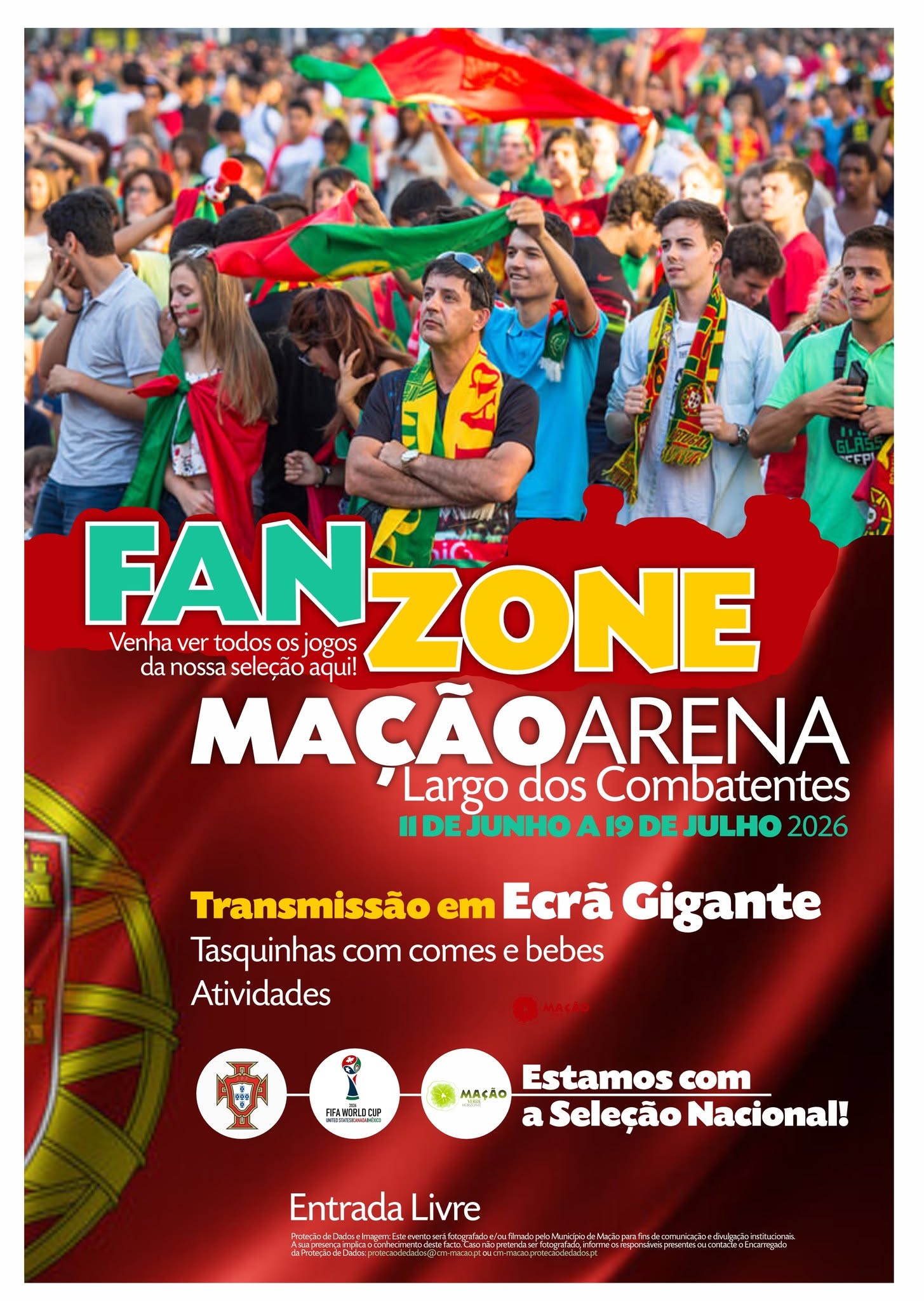 ARENA MAÇÃO – FAN ZONE PARA VER O MUNDIAL!