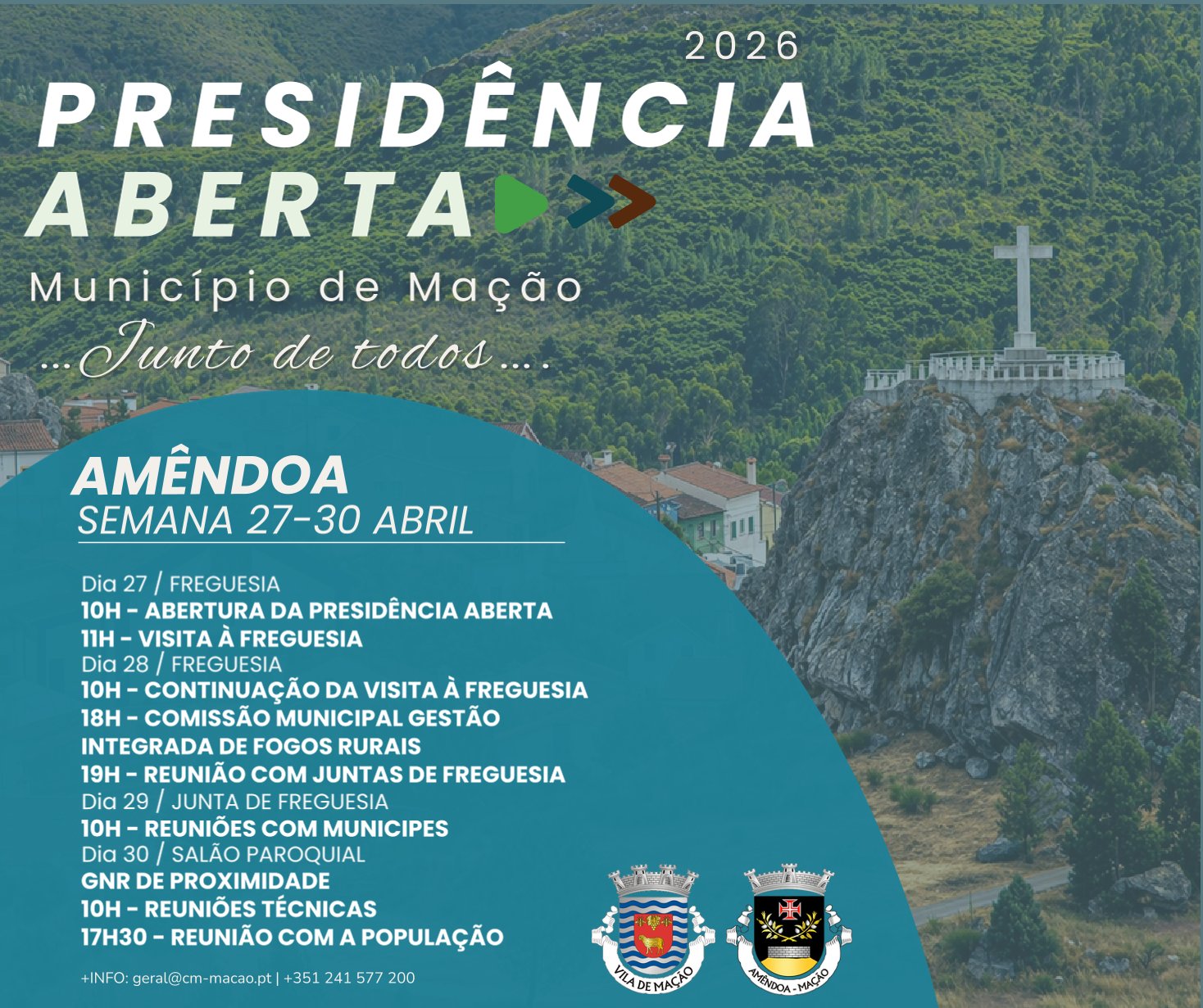 4.ª PRESIDÊNCIA ABERTA - MUNICÍPIO DE MAÇÃO