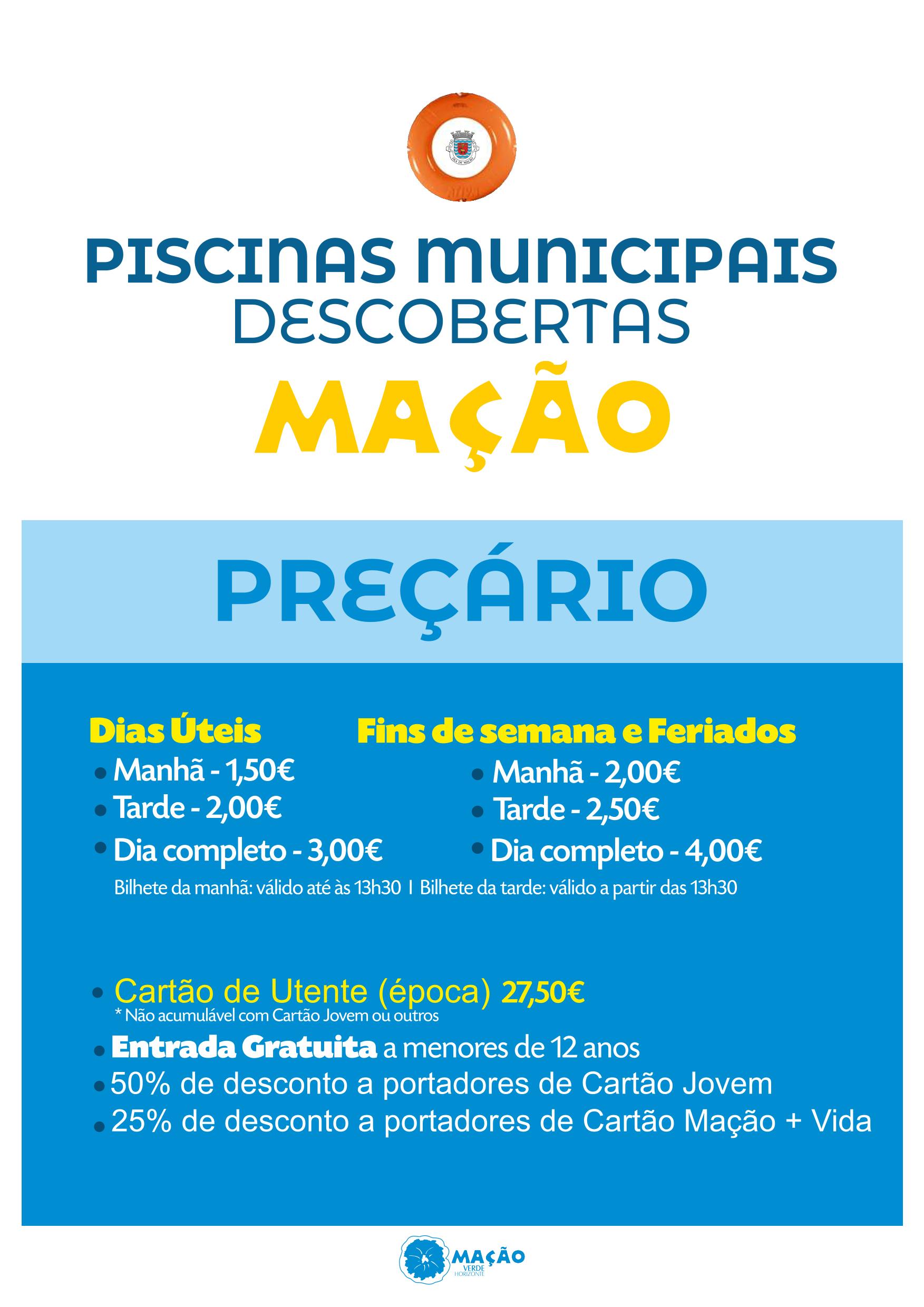 HORÁRIO E PREÇÁRIO PISCINAS 2025