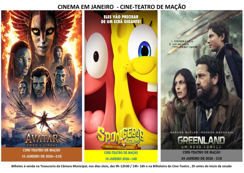 CINEMA EM JANEIRO