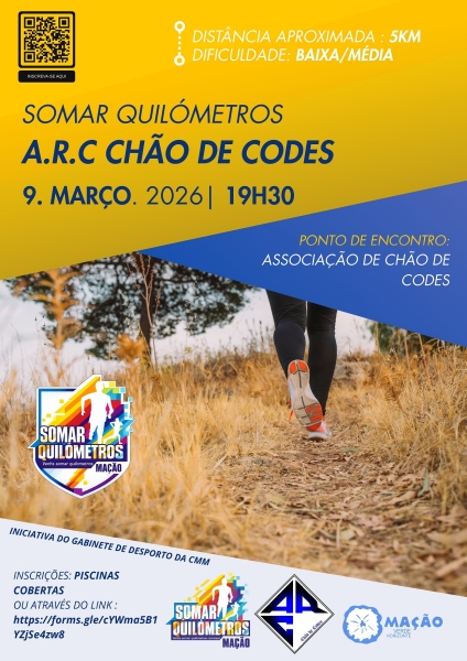 VAMOS SOMAR KM'S EM CHÃO DE CODES